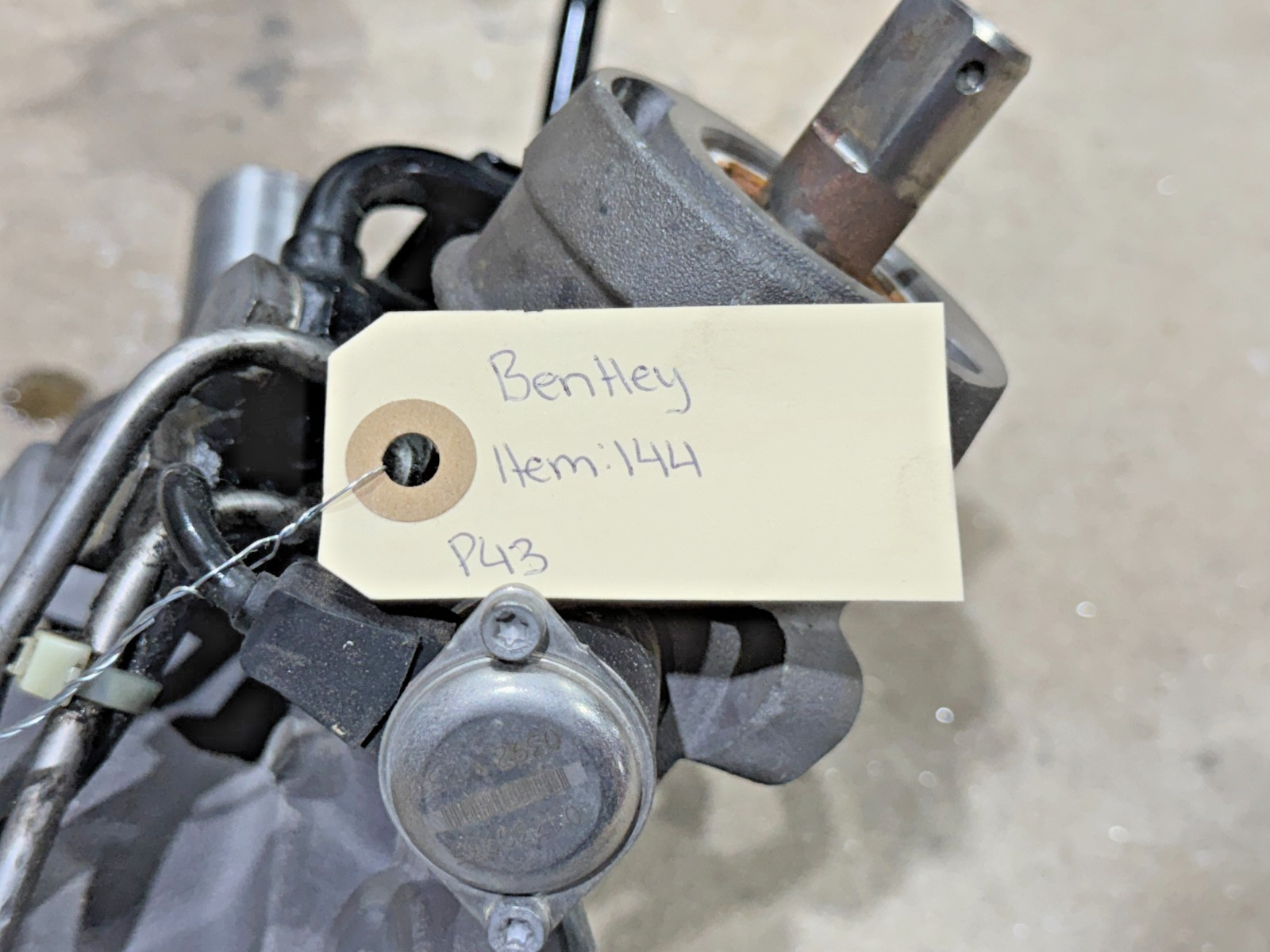 06-12 Bentley Continental Flying Spur Power Steering Gear Rack & Pinion PO43