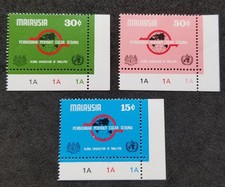 *FREE SHIP Malaysia Global Eradication Of Small Pox 1978 Health (stamp plate MNH