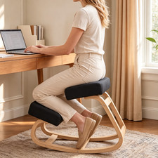 Ergonomic Kneeling Office Chair Home Desk Rocking Stool Posture  Medical Seat