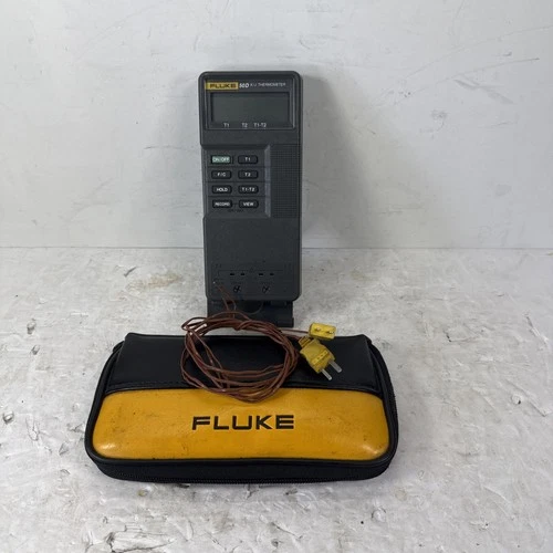 Fluke 50D K/J Dual Channel Input Digital Thermocouple Thermometer | TESTED