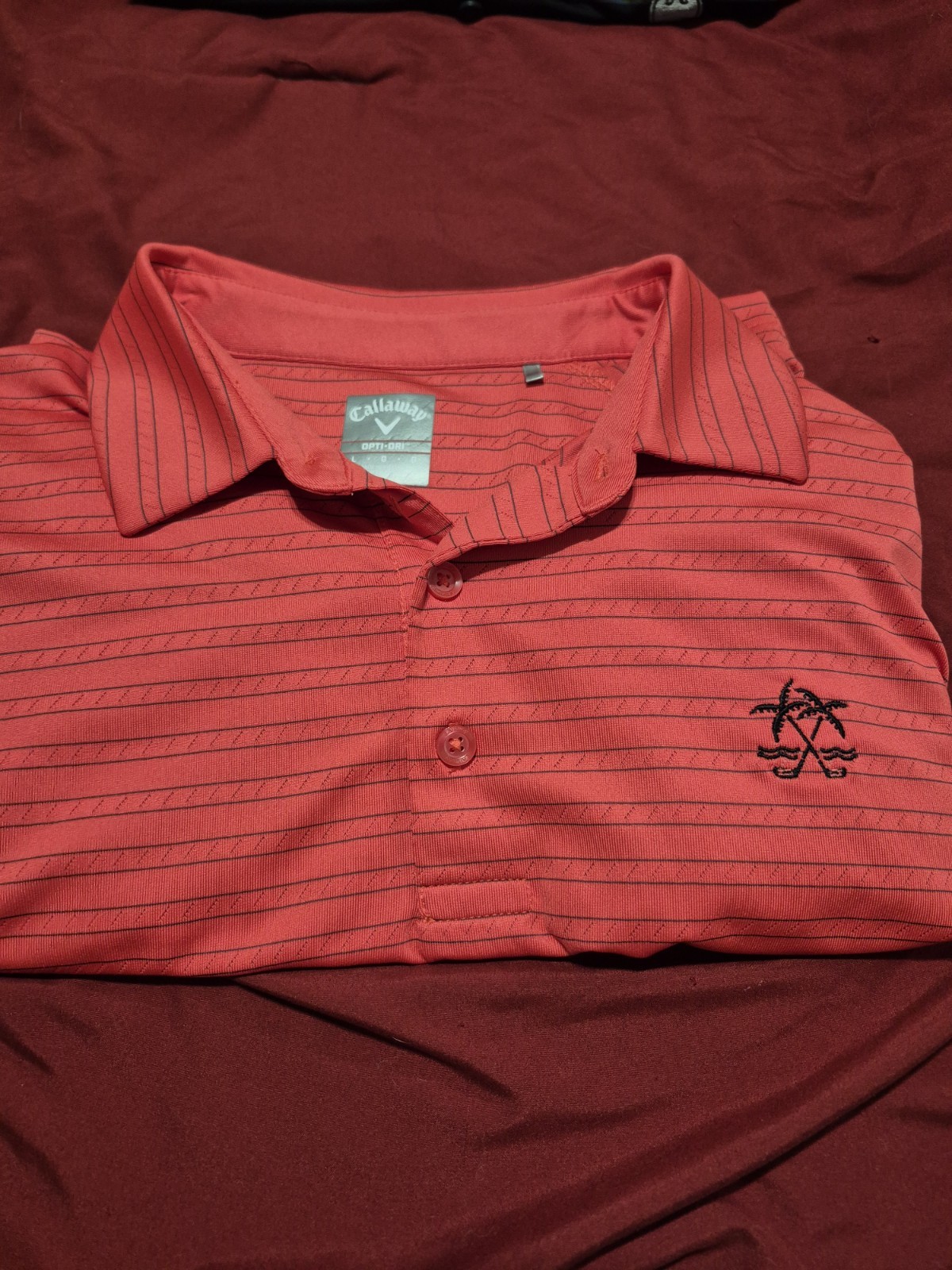 Golf Polo + 1/4 Zip Shirt Lot! Dunning! Donald Ross! Congressional! TPC! L-XL!