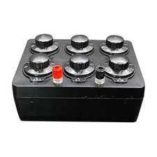 6 Gear Adjustable Resistance Box Educational Variable Resistor Box 0-099999.9Ω