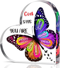 Christian Gifts for Women Mothers Day Gifts for Mom - Butterfly Inspirational Re