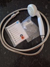 Shower Head With Shower Flow Regulator. New Unused. Bargain Price.