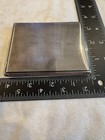 Vintage Ribbed Sterling Silver Cigarette Case Engraved 1955 4.055oz Gilt Interi