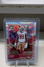 2020 Panini Donruss Optic - Rookies Javon Kinlaw #115 Wave Prizm /199 (RC)