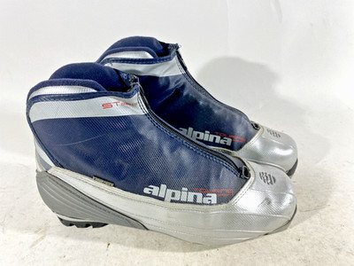 Alpina ST28G Nordic Cross Country Ski Boots Size EU43 US9.5 for NNN 3461