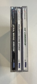 Toy Commander, Vigilante 2, Star Wars Demolition; 3 Game Dreamcast Lot, All CIB