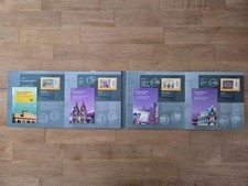 MIT allen 5 Krypto Booklets - Album "Historische Bauwerke in Deutschland" - Lila