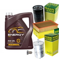 Mann Inspektionspaket 5L Mannol Energy 5W-30 FüR Seat Toledo I 1.6I 1.8I 2.0I