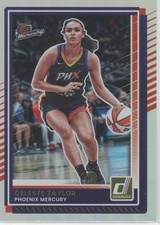 2025 Donruss WNBA - Celeste Taylor Silver Holo Phoenix Mercury #78
