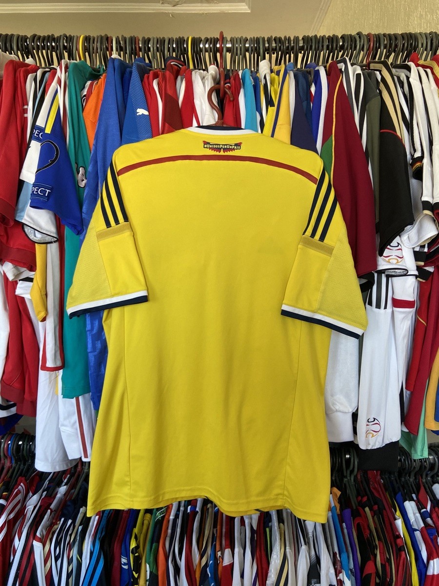 COLOMBIA 2014 2015 HOME FOOTBALL SHIRT SOCCER JERSEY ADIDAS G85387