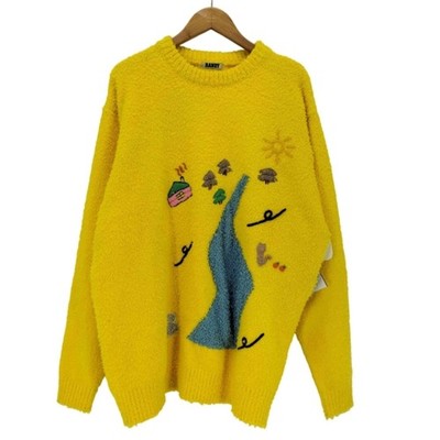 Randy DINNER Wrong-finding Knit Men's Top Used BAZZ-0
