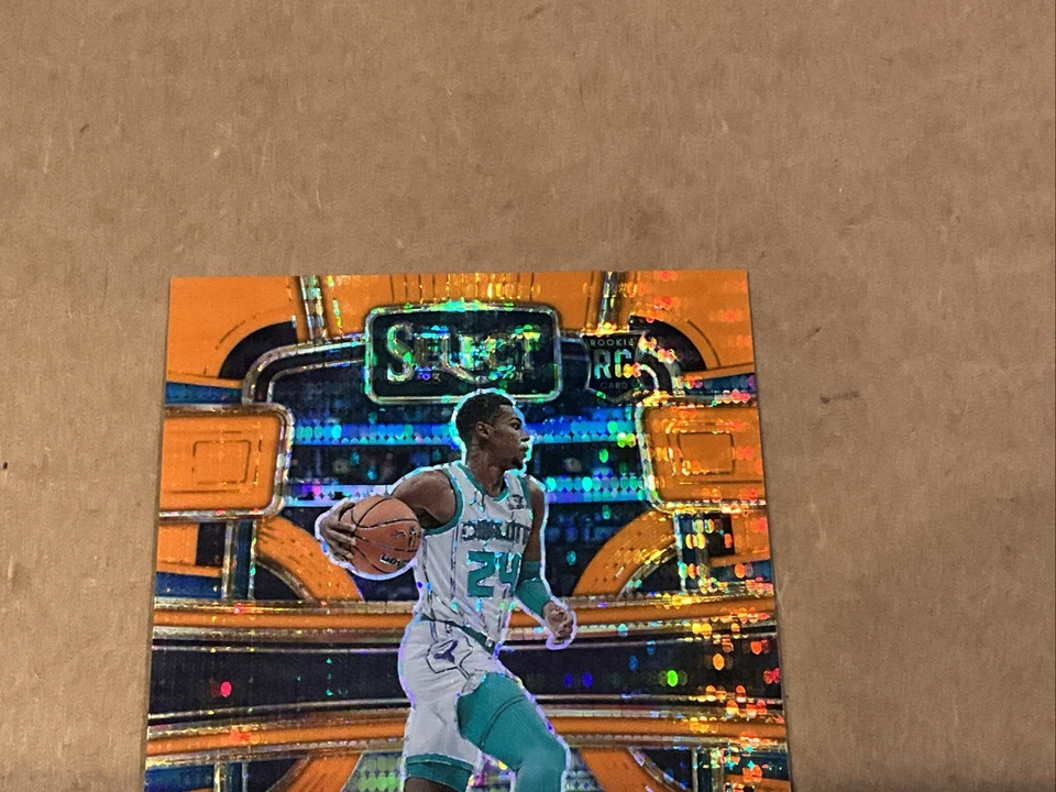 Brandon Miller 2023-24 Select #286 Neon Orange Pulsar Prizm 8/15 Rookie Hornets - Image 3 of 4
