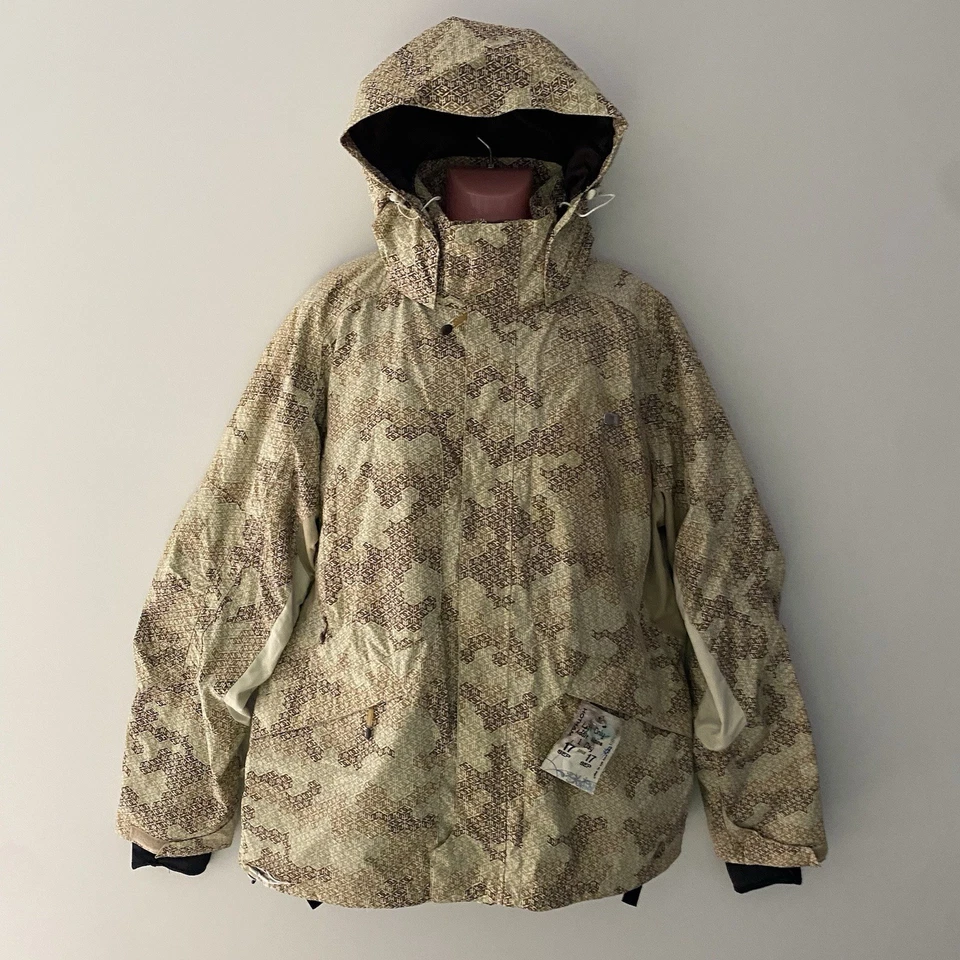 Chaqueta de Snowboard De Colección DC EXOTEX Serie 10k Para Hombres Talla XL Rara Camuflada Emblema 3D Foto 3 de 4