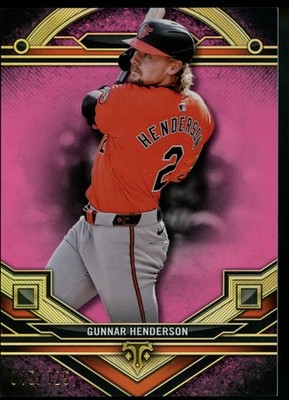2024 Topps Triple Threads #125 Gunnar Henderson Tourmaline #/125