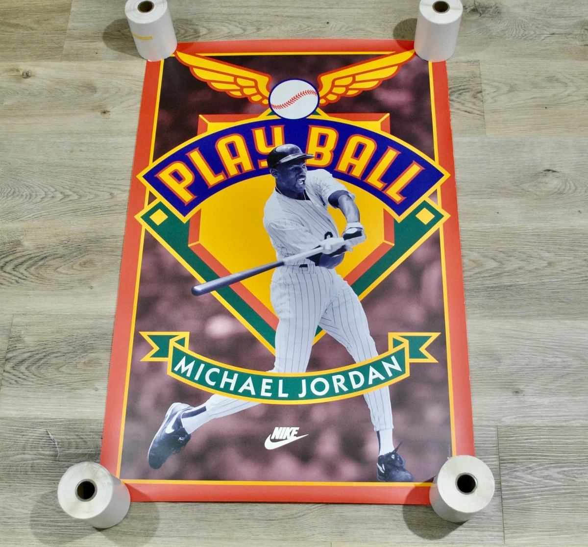 Michael Jordan Baseball Vintage Sports Posters for sale | eBay