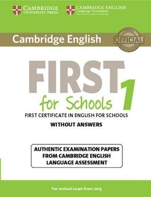 Cambridge English First for Schools 1 for Revised Exam from 2... - 9781107692671