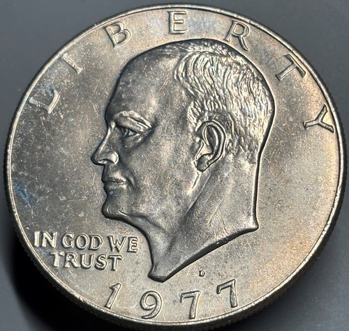 1977 D Eisenhower Ike Dollar Coin Ungraded C1 | eBay