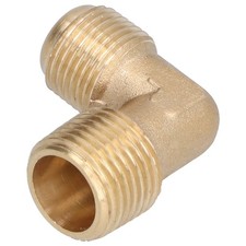 ༝Air Compressor Elbow Brass 90 Degree Male Pipe To Female Pipe Connect Fittings