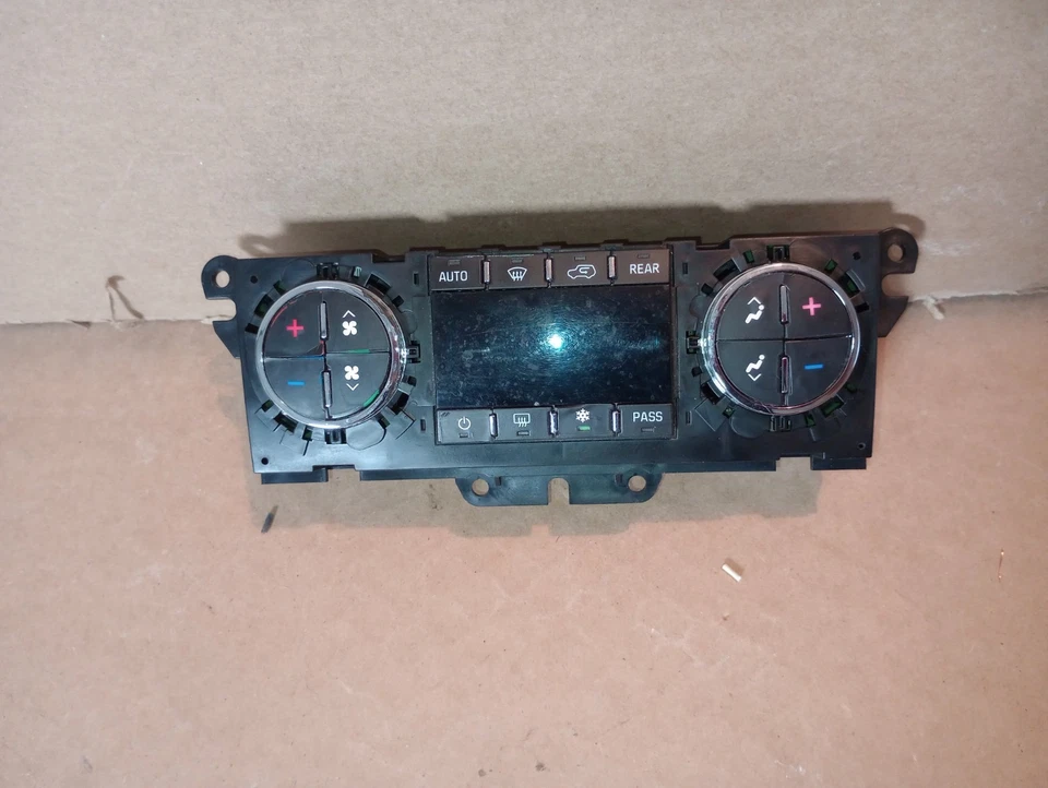 Acadia/enclave/travesía 2007-2013: aire acondicionado, calefacción, temperatura, clima, control Foto 3 de 4