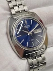 [NEAR MINT] 1973 Vintage Seiko Automatic 17 Jewels, Deep Blue Dial  Working