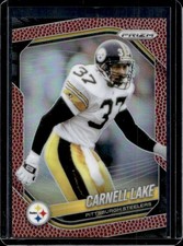 2025 Panini Prizm Carnell Lake Pigskin #/180 Steelers