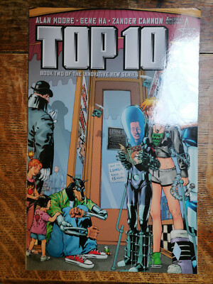 TOP 10 BOOK 2 AMERICAS BEST COMICS GRAPHIC NOVEL BOOK 2002 SOFTBACK ALAN MOORE