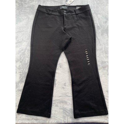 Studio by Torrid Pants Womens Plus 24 Black Luxe Ponte Knit Bootcut Trouser  | eBay
