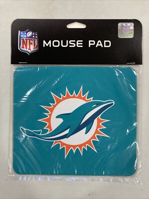Miami Dolphins Football Team Logo NFL Neoprene Mouse Pad