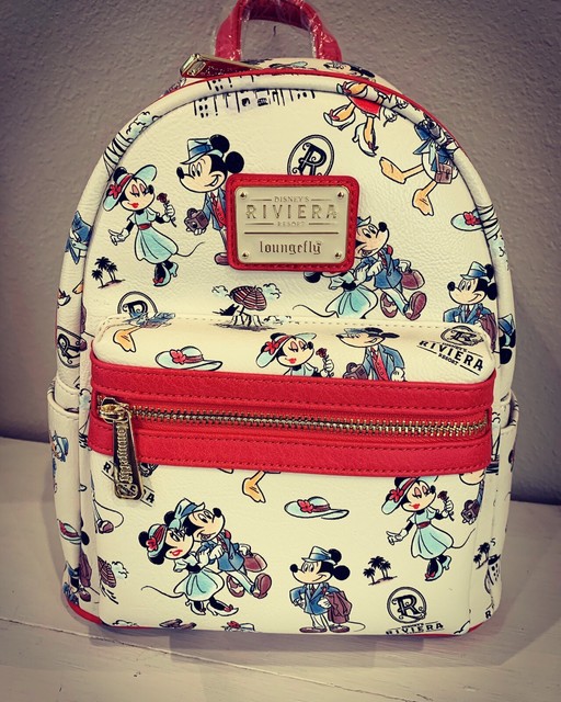 Disney Parks Vacation Club Riviera Resort Loungefly Backpack DVC NEW