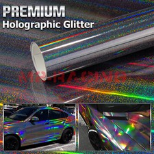 Holographic Glitter Rainbow Chrome Car Vehicle Vinyl Wrap Sticker Decal Sheet
