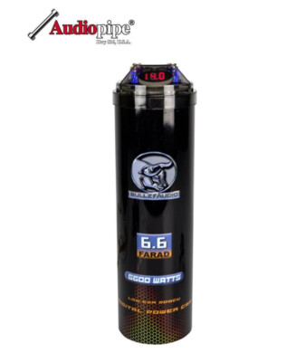 BULZZ AUDIO U.S.A  6.6 Farad  Kondensator Powercap bis 6600 Watt  NEU  TOP !!!!!
