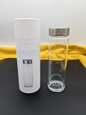 Boroux 16.9 oz (.5 liters) Original Pure Borosilicate Glass Bottle NEW BPA Free