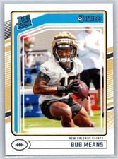 2024 Donruss Football #362 Bub Means