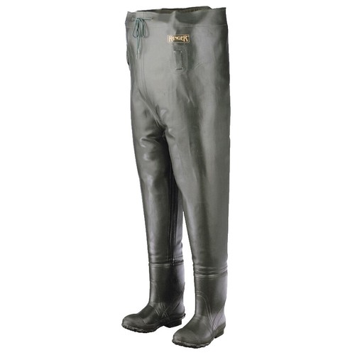 Remington 3-Ply Canvas Chest Waders GREEN Shoe Size Mens 10  display picture 1