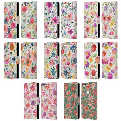 OFFIZIELLE NINOLA SOMMERLICHE GARTENBLUMEN BRIEFTASCHE HUELLE FÜR GOOGLE HANDYS