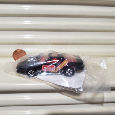Mattel Hot Wheels 1990 GETTY GAS PROMO BLACK 1974 BLOWN CAMARO Car Nu in Polybag