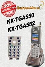 ButtonWorx Keypad Button Repair Kit Panasonic KX-TGA550M KX-TGA552M