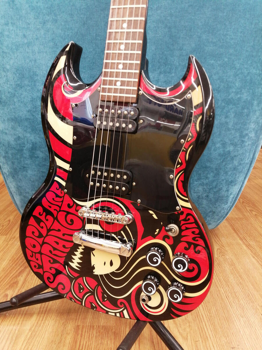 Epiphone SG EMILY THE STRANGE G-310 Red Electric Guitar Used Epiphone SG EMILY THE STRANGE G-310 Red Electric Guitar Used