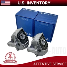 OEM 2Pcs Front & Left Engine Motor Mounts Kit For Audi A4 A5 Quattro allroad Q5