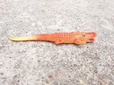 Vintage Crocodile Alligator Celluloid Toy Japan Decorative Collectible Toy196