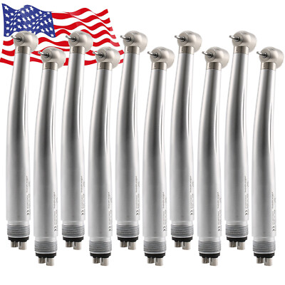 Dental High-Speed Handpiece - Push Button, 2/4 Hole, Fits NSK/PANA, 7 Colors, 400,000 RPM