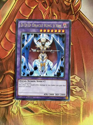 CORE-DE046 D/D/D Orakelkönig D'Arc (Rare) 1. Auflage NM Yugioh Karte