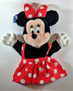 minnie mouse hand puppet