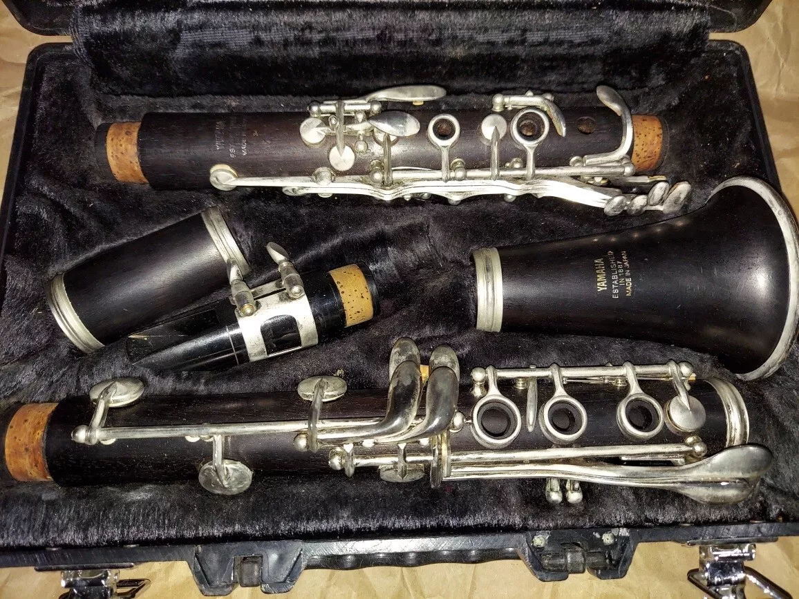 Yamaha YCL 34 Bb Clarinet with case good condition made in Japan