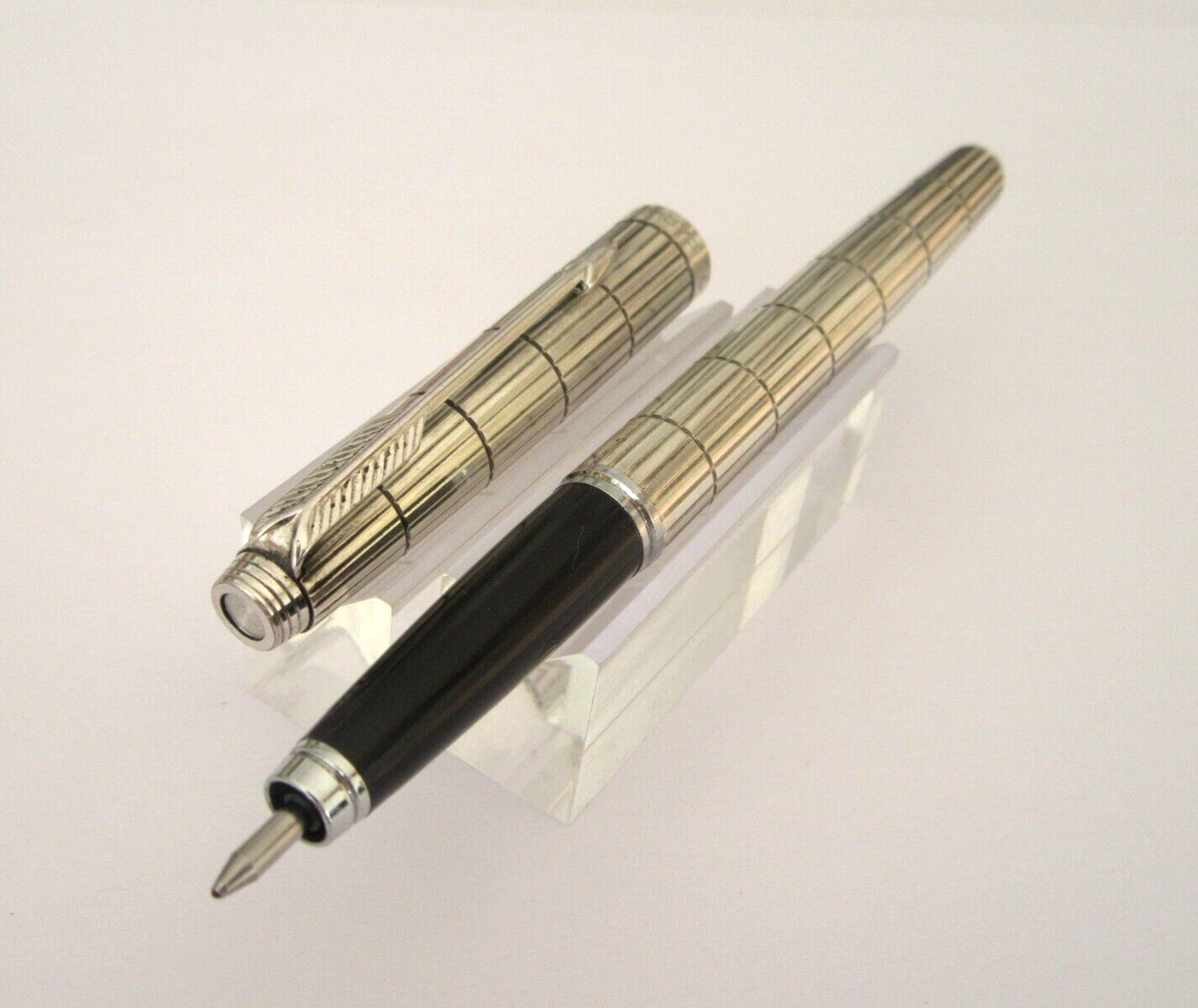 Stylo Parker Prestige 35 - Laque Jasper Red - Rouleur/bille - Occasion Très Bon état