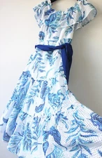 Lilly Pulitzer $278 Sona Off-The-Shoulder Midi Dress, XS