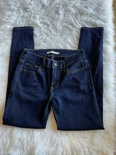 Levi’s 721 Women’s High Rise Skinny Jeans Size 26 Preowned P17