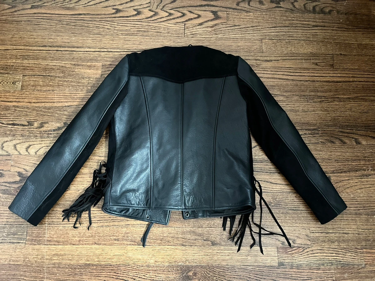 Just female top leather jacket
